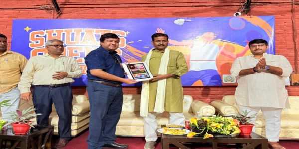 Mayor inaugurates Dr. Devraj memorial double prize money badminton tournament at SHUATS