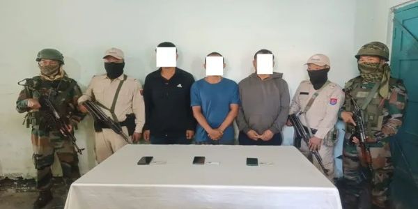 Three RPF/PLA rebels, Two Drug Peddlers Nabbed in Separate Manipur Police Operations
