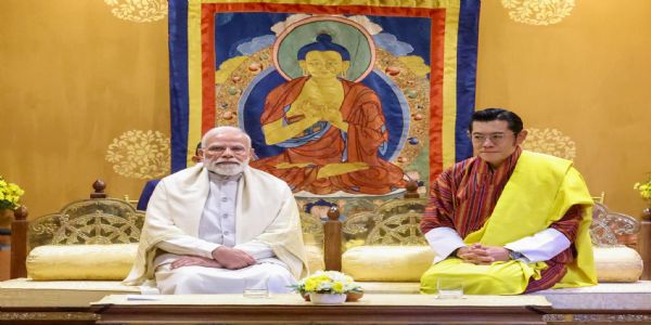 Prime Minister Modi Granted Audience by His Majesty The King of Bhutan, Reaffirming Historic Diplomatic Ties