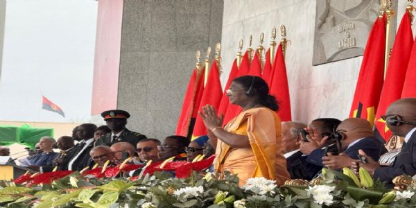 President Murmu Attends Angola