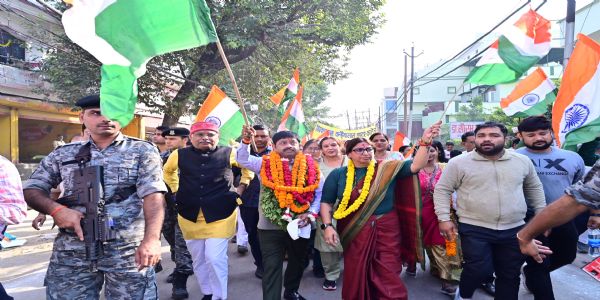 MASS OUTREACH: BJP foot marches uniting everyone around Sardar Patel