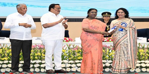 President Murmu Urges Collective Action on Water Conservation at National Awards Ceremony