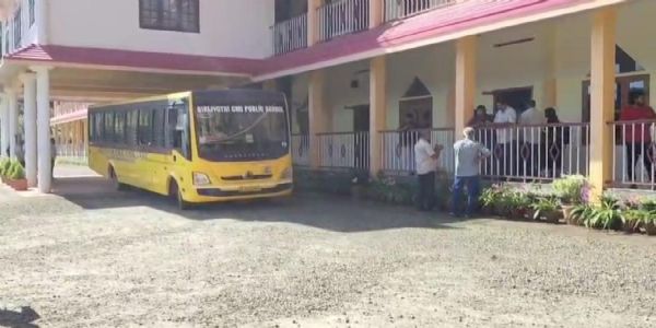 Three-Year-Old girl crushed to death by reversing school bus in Kerala, Idukki