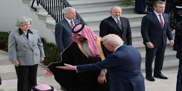 Trump Welcomes Saudi Crown Prince with Fighter Jet Flyover and Major Deals