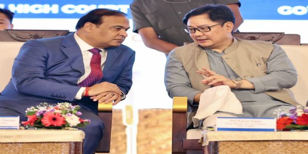 Assam CM Extends Birthday Greetings to Union Minister Kiren Rijiju