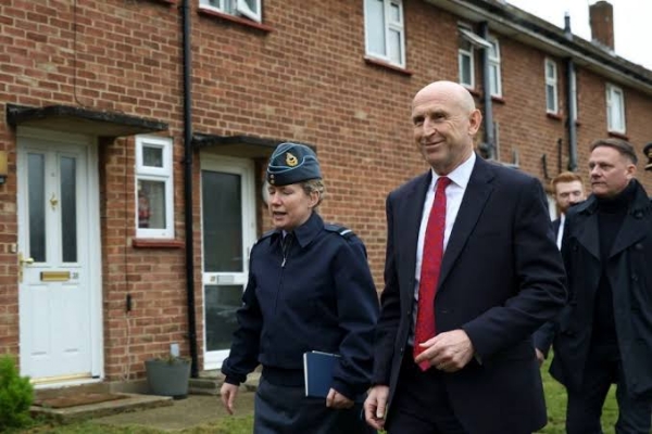 Defence Secretary John Healey