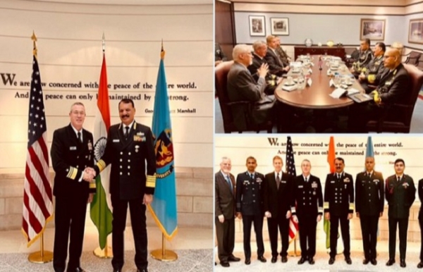 Navy Chief Holds High-Level Talks in US to Bolster Maritime Cooperation Amid Emerging Challenges Navy Chief Holds High-Level Talks in US to Bolster Maritime Cooperation Amid Emerging Challenges