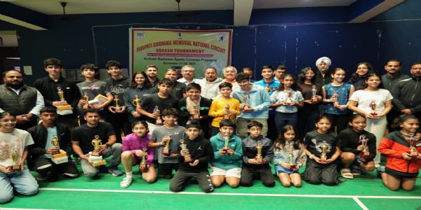 Curtains draw over Yadupati Singhania Memorial Squash Open 2025