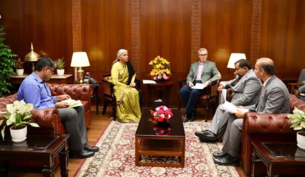 CM Omar Abdullah Meets Union Finance Minister; Seeks Stronger Developmental Support For J&K CM Omar Abdullah Meets Union Finance Minister; Seeks Stronger Developmental Support For J&K