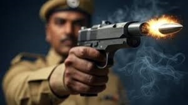 Murder suspect shot by police after attacking constable during escape attempt