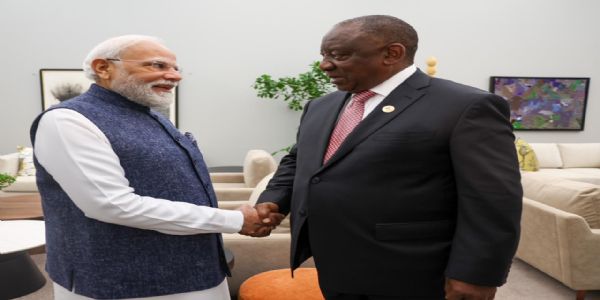 From Cheetahs to Critical Minerals: PM Modi and President Ramaphosa Review Strategic Partnership