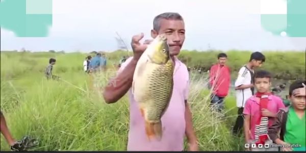 Majuli Celebrates Traditional Community Fishing Festival on First Sunday of Aghon