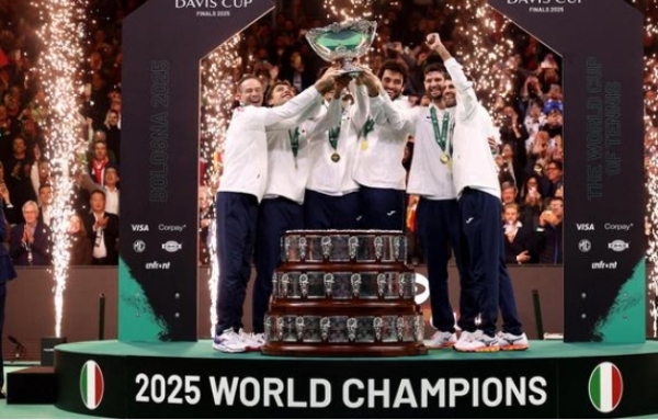 Italian Dynasty: Berrettini and Cobolli Lead Italy to Historic Davis Cup Three-Peat