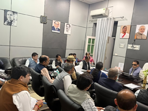 Departmental review meeting held