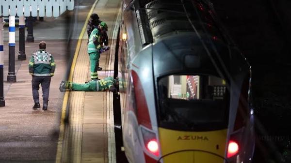 Heroic Railway Worker Critically Injured in UK Train Stabbing Rampage