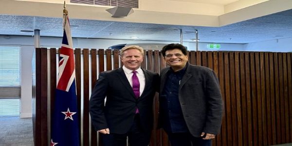 Piyush Goyal Arrives in New Zealand to Review FTA Negotiation Progress