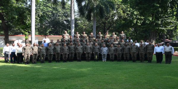 Army commemoration of 150 years of Vande Mataram at HQ UP & MP Sub Area