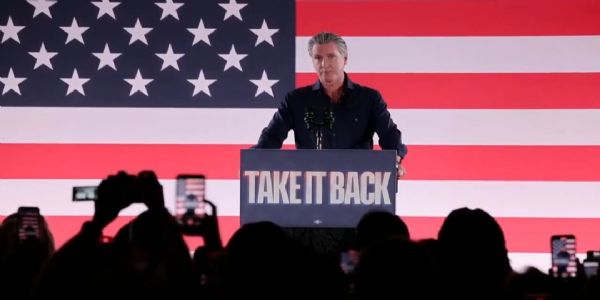 Newsom Denounces Trump as 