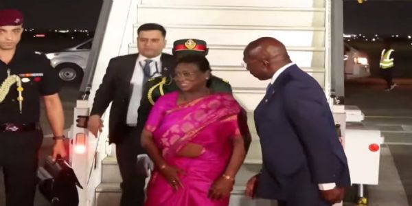President Murmu Arrives in Angola on Historic State Visit