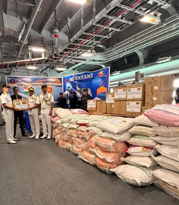Operation Sagar Bandhu: India Delivers 53 Tons of Aid to Cyclone-Hit Sri Lanka Operation Sagar Bandhu: India Delivers 53 Tons of Aid to Cyclone-Hit Sri Lanka