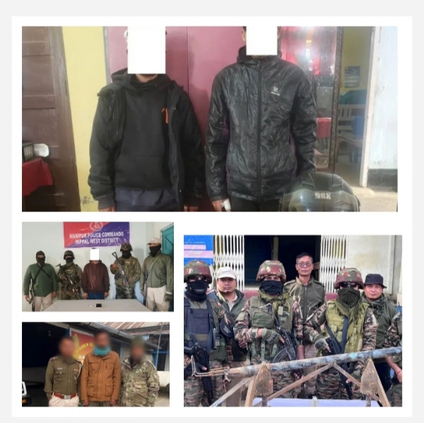 Image related to the Security Forces Recover Arms; Multiple Arrests Made Across Manipur. Image related to the Security Forces Recover Arms; Multiple Arrests Made Across Manipur.