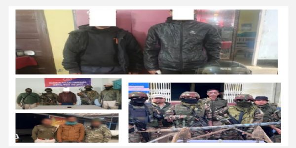 Security Forces Recover Arms; Multiple Arrests Made Across Manipur