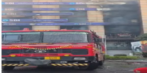 Massive Fire Guts Multiple Floors of Sohum Emporia in Guwahati