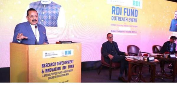 RDI Fund: Dr. Jitendra Singh Hails it as Transformative Catalyst Accelerating Private Sector Innovation