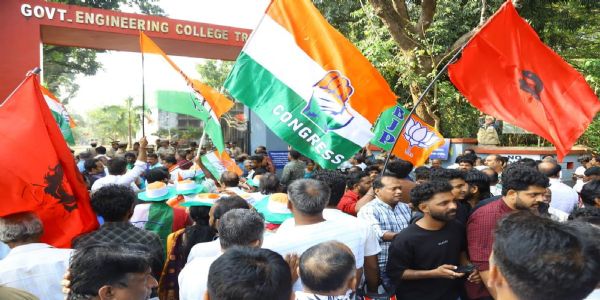 Kerala local body polls: Congress front gains heavily,Thiruvananthapuram corporation for BJP
