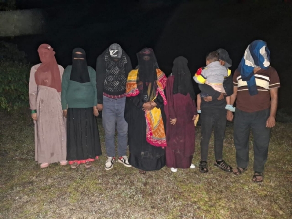 Image related to the Eight Bangladeshi Illegal Infiltraters Pushed Back at Border. Image related to the Eight Bangladeshi Illegal Infiltraters Pushed Back at Border.