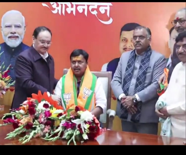 Nitin Nabin Assumes Charge as BJP Working President Nitin Nabin Assumes Charge as BJP Working President
