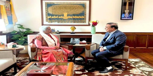 Assam CM Meets FM Nirmala Sitharaman, Discusses State’s Development