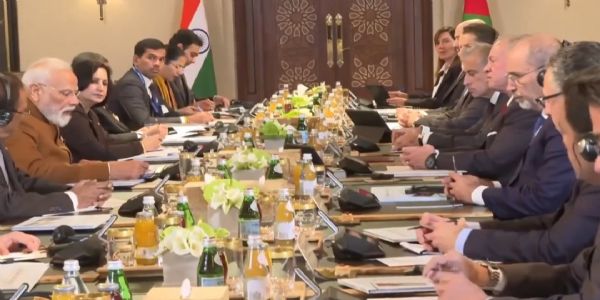 India, Jordan Reset Ties for Turbulent Region as PM Modi Meets King Abdullah in Amman