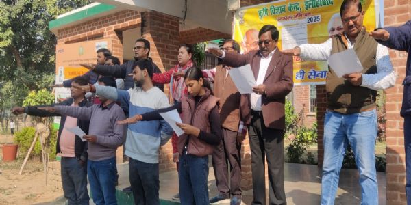 Grand launch of cleanliness campaign from Dec 16-31 at Krishi Vigyan Kendra