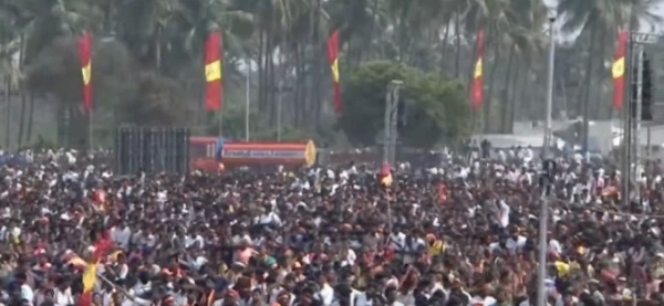 TVK chief Vijay to address major Erode public meeting TVK chief Vijay to address major Erode public meeting