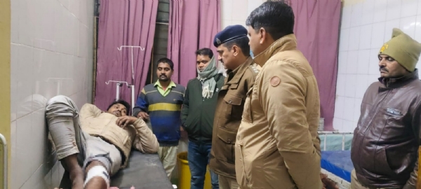 Cow smuggler injured in police retaliation Cow smuggler injured in police retaliation