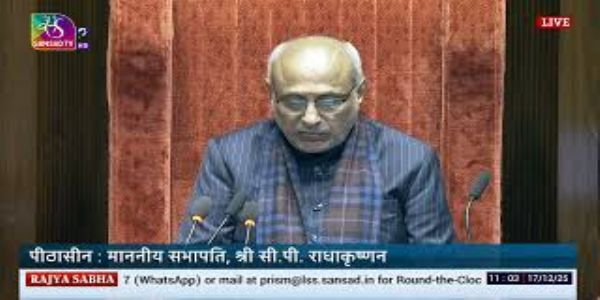 Rajya Sabha Chairman Rebukes Disruptive Tactics as Winter Session Draws to Close