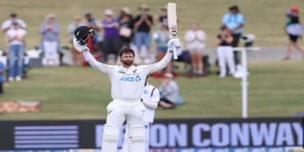 Devon Conway Smashes Double Century as New Zealand Declare at 575/8; West Indies Off to Strong Start