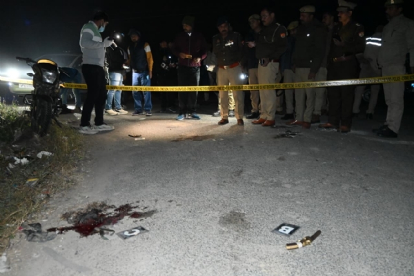 4 members of Bihar gang shot & arrested 4 members of Bihar gang shot & arrested