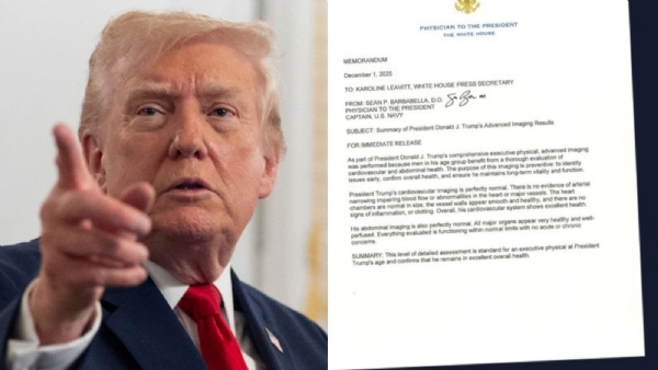 White House Confirms President Trump’s MRI Scan Shows Excellent Cardiovascular Health White House Confirms President Trump’s MRI Scan Shows Excellent Cardiovascular Health