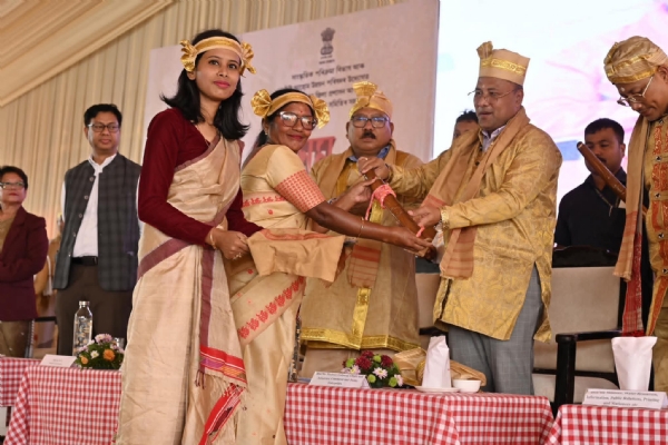 Image related to the Nazira Observes Assam Day; Statue of Swargadeo Chaolung Sukapha Unveiled
