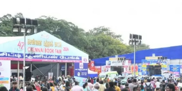 49th chennai book fair to be held from january 8