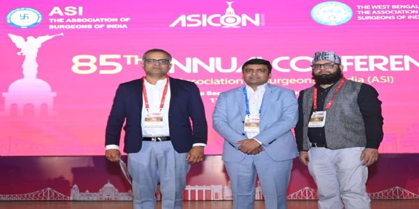 Dr. Santosh Singh of Prayagraj participates in National Surgery Conference in Kolkata
