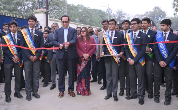 Christmas fervour was witnessed all across Boys’ High School