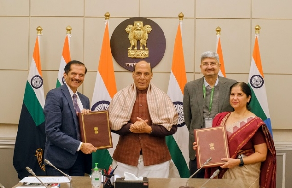 DRDO-RRU MoU Signed in Presence of Defence Minister Rajnath Singh