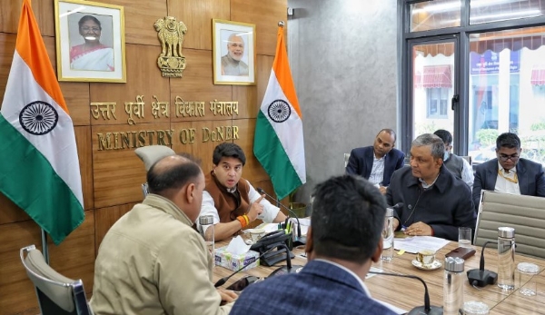 Union Minister for Communications and Development of North Eastern Region Jyotiraditya Scindia