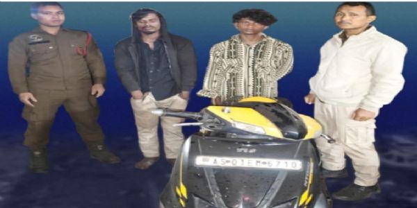Two Arrested for Scooter Theft in Guwahati