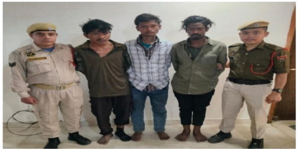 Three Notorious Thieves Arrested by Bashistha Police