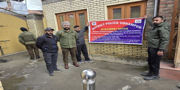 ₹1.20 Crore of Inter-District Drug Peddler Properties Attaches