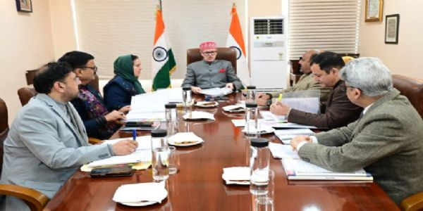 CM Chairs Cabinet Meeting In Jammu, Reviews Key Administrative And Developmental Matters